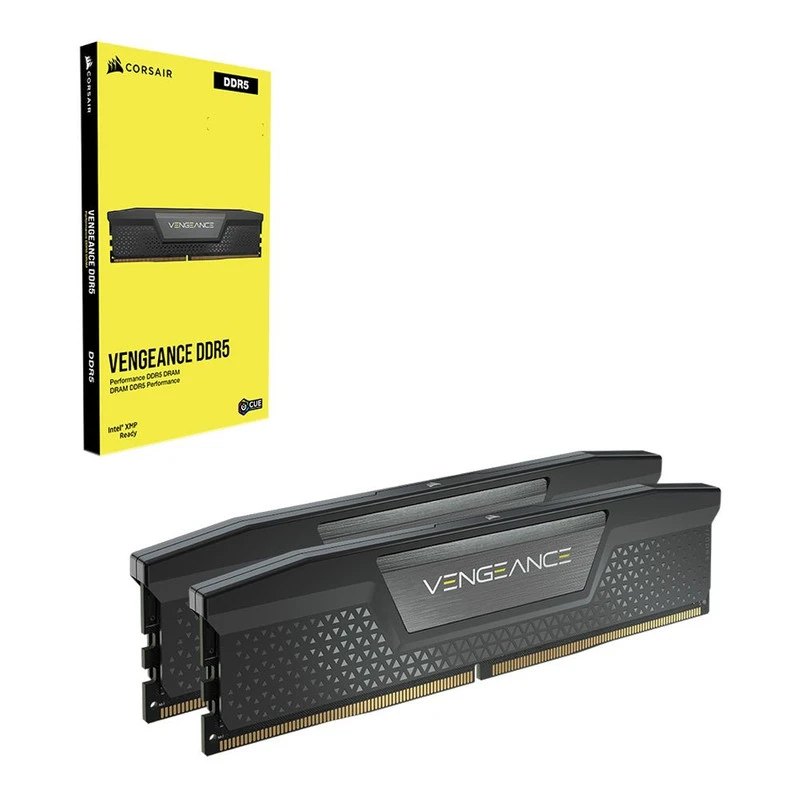 رم دسکتاپ DDR5 کورسیر مدل VENGEANCE ظرفیت 64 گیگابایت دو کاناله فرکانس 6000 مگاهرتز